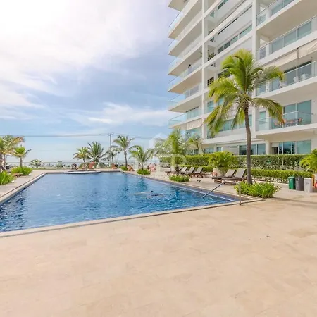 Morros 3 Beachfront 2 Bedrooms Apartamento Cartagena